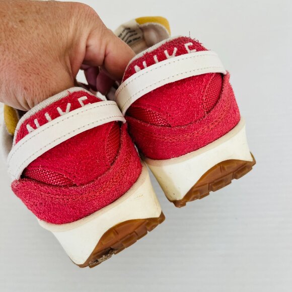 Nike Sz 8 Waffle Suede Debut Vintage Low Women Running Sneakers Tennis Shoes - Picture 4 of 9